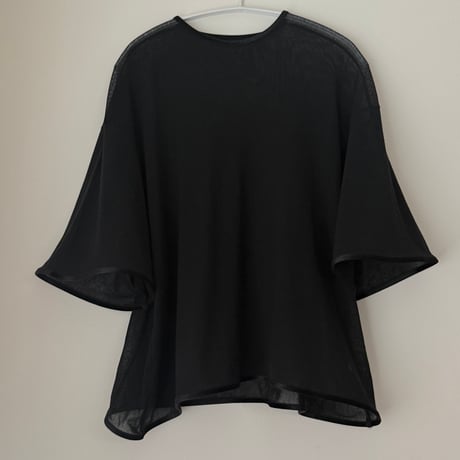 NO.66 COTTON TULE A-LINE TEE  -風円-