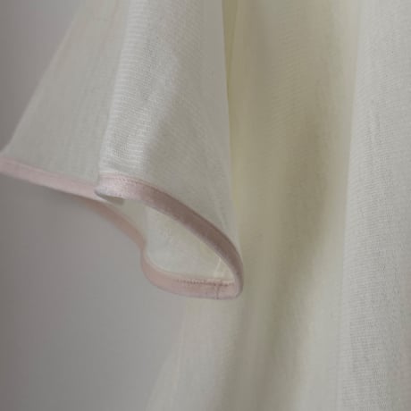 NO.66 COTTON TULE A-LINE TEE  -風円-