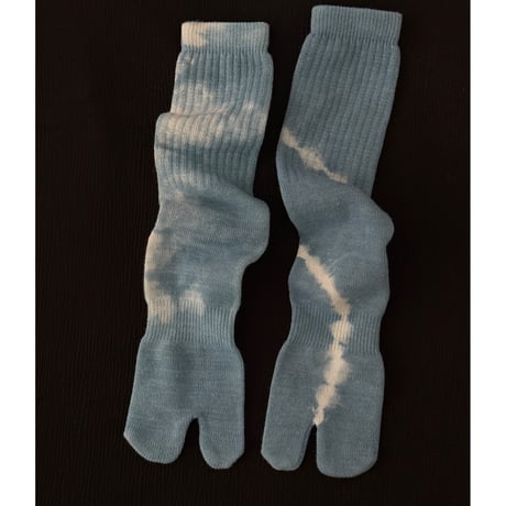 SOCKS / TABI SOCKS  24〜27cm 藍