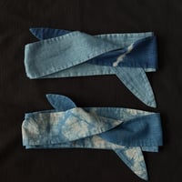 NO. 108 LINEN OBI   帯ベルト  藍
