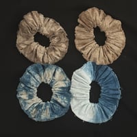 NO.90 LINEN CHOUCHOU 藍/珈琲