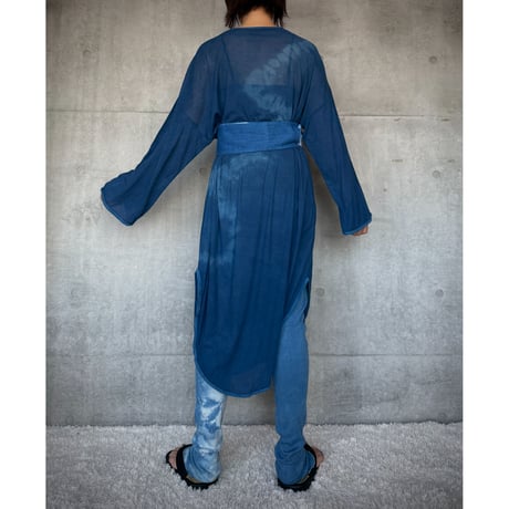 NO.56  SHERBET DRESS  藍  -龍-【SIZE0】