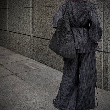 NO. 76  播州織 SAMUE  GOWN