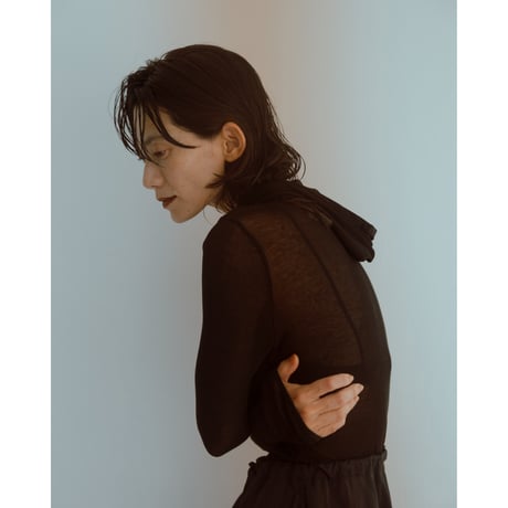 NO.107  ZUKIN SHEER TOP