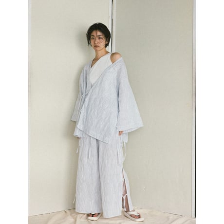 NO. 77 播州織 SAMUE WIDE PANTS