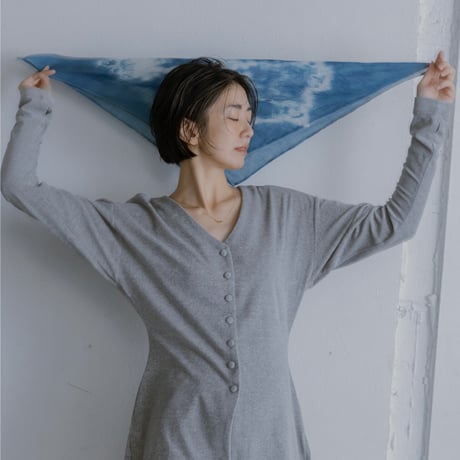 NO.80  RAMIE FUROSHIKI  小　藍