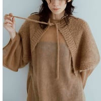 <PRE ORDER> NO.120 MOHAIR SILK CAPE 　12月上旬予定