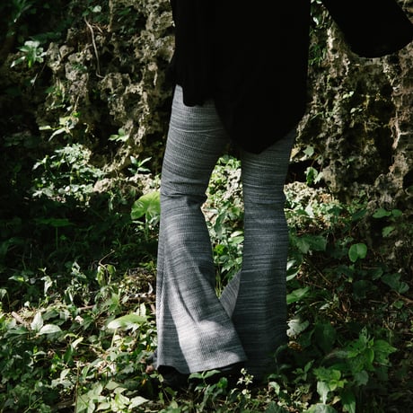 NO.103  BELL PANTS RIB <マーブル>