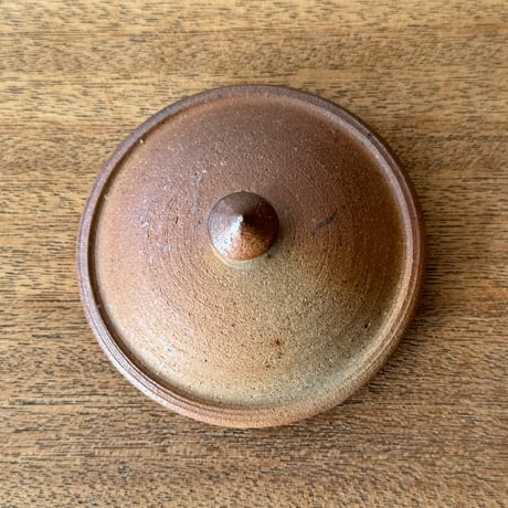 川尻製陶所　砂糖壷M 上膨れ サM上E