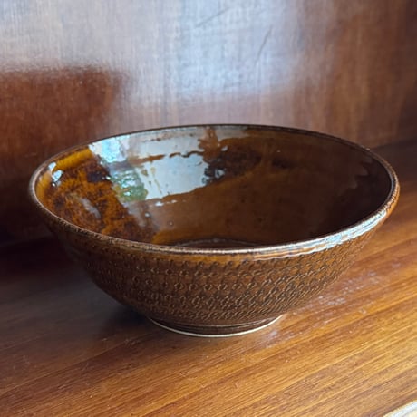 えのきだ窯 榎田智　どんぶり  エ14B (直径約18cm)
