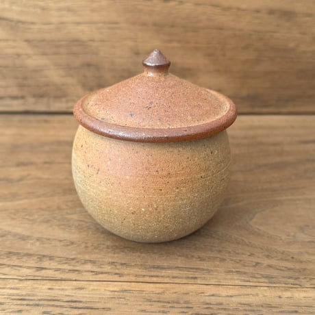 川尻製陶所　塩壷S 丸形 シS丸C