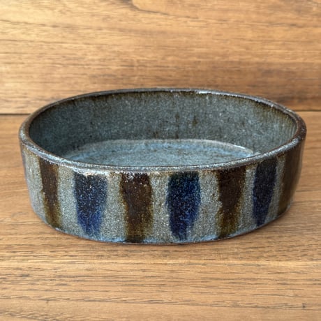 フジタ工作室　 楕円鉢 フ9B （約18×13cm)