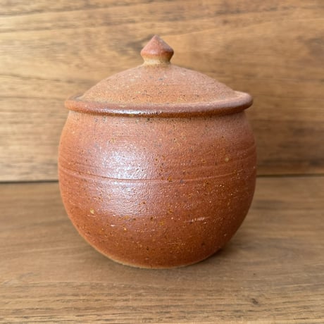 川尻製陶所　砂糖壷M 丸形 サM丸A