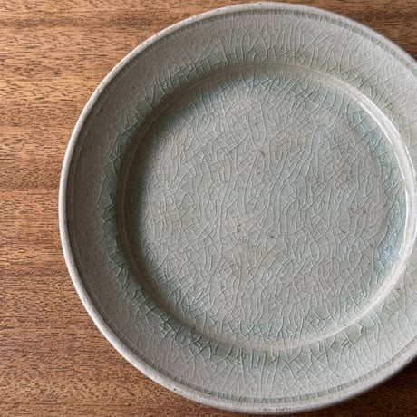 中嶋窯　半磁器6寸平皿 ナ15A (直径約18cm)