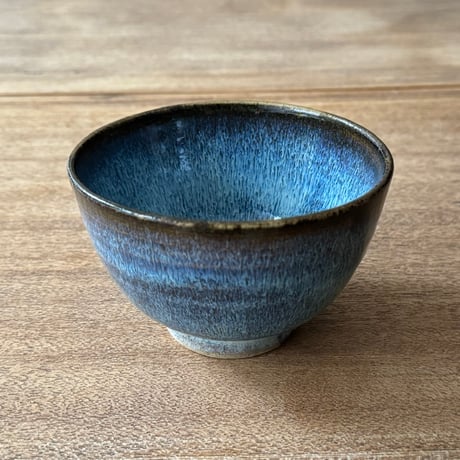 村澤陶苑 村澤享　藁灰釉碗 ム20B (直径約12cm)
