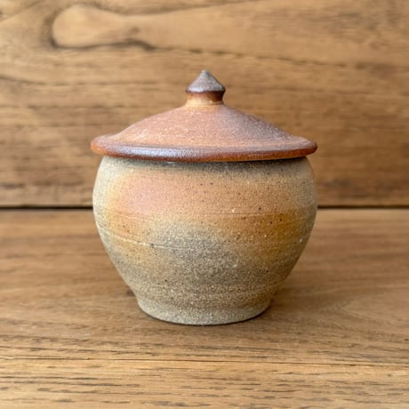 川尻製陶所　塩壷S 上膨れ シS上E
