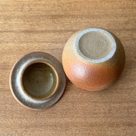 川尻製陶所　砂糖壷M 丸形 サM丸C