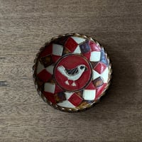 紀窯　中川紀夫　チブサン豆皿 K2D (直径約9cm)