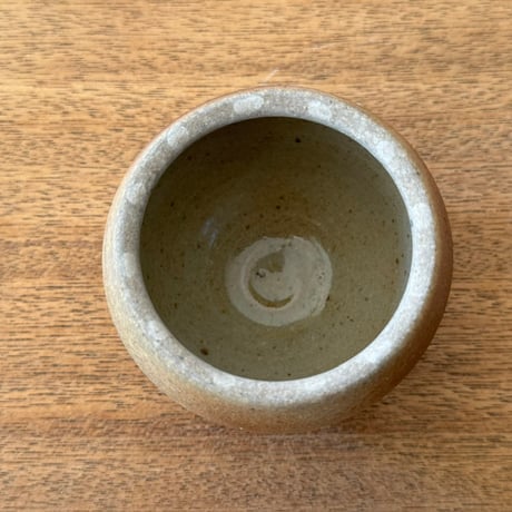 川尻製陶所　砂糖壷S 上膨れ サS上F