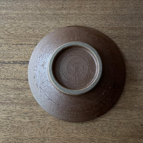 工房コキュ　５寸平皿 C4A (直径約15.5cm)