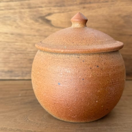 川尻製陶所　砂糖壷M 丸形 サM丸C