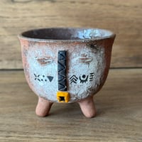 ツグムイロ　顔おちょこ T5