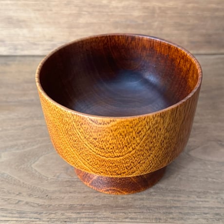 ろくろ舎　汁椀 生漆 拭き漆仕上げ ろ生A （直径約10cm）