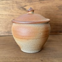 川尻製陶所　砂糖壷M 上膨れ サM上E