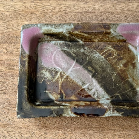 強戸窯　 長方皿（小）ゴ長小A（約16×11cm)