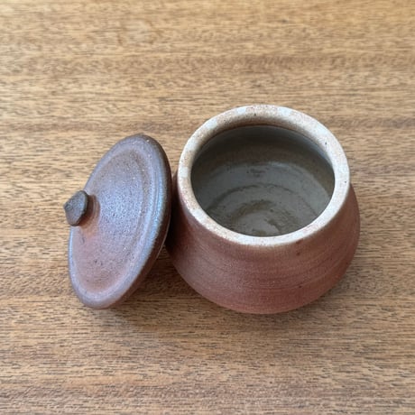 川尻製陶所　砂糖壷S 下膨れ サS下J