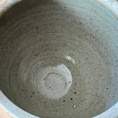 川尻製陶所　砂糖壷M 上膨れ サM上E