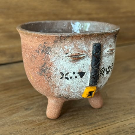 ツグムイロ　顔おちょこ T5