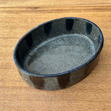 フジタ工作室　 楕円鉢 フ9A （約18×13.5cm)