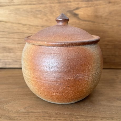 川尻製陶所　砂糖壷M 丸形 サM丸B