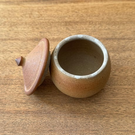 川尻製陶所　塩壷S 丸形 シS丸C
