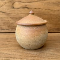 川尻製陶所　砂糖壷S 丸形 サS丸A