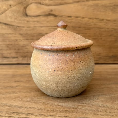 川尻製陶所　砂糖壷S 丸形 サS丸A
