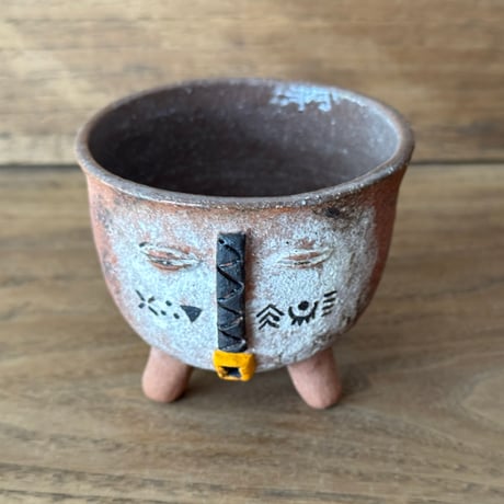 ツグムイロ　顔おちょこ T5