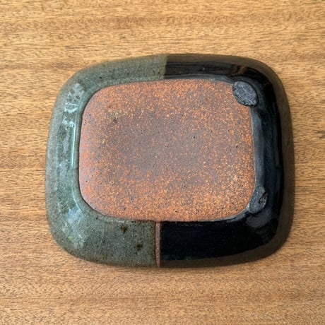 フジタ工作室　 スクエア皿 フ10D （約19.5×17cm)