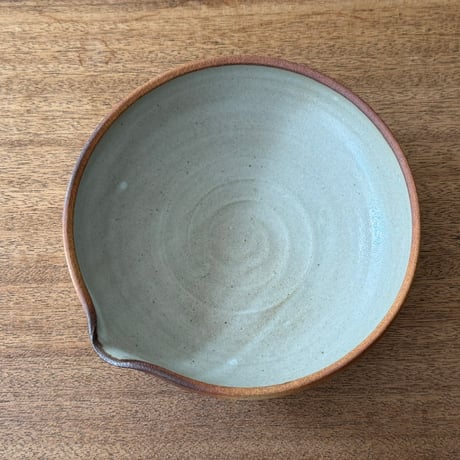 川尻製陶所　片口浅鉢 K6浅A （直径約18.5cm)