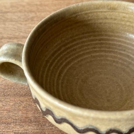 陶房カタチ　 両手スープカップ カ5F