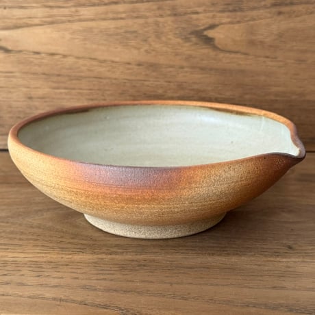 川尻製陶所　片口浅鉢 K6浅A （直径約18.5cm)