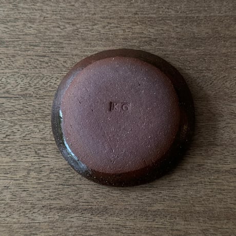 紀窯　中川紀夫　チブサン豆皿 K2C (直径約9cm)