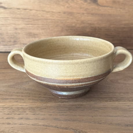陶房カタチ　 両手スープカップ カ5B