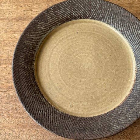陶房カタチ　 7寸皿 カ1A （直径約23cm)