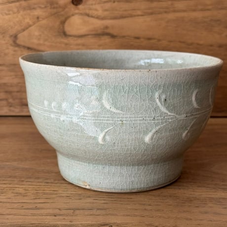 中嶋窯　 半磁器丼鉢（大）ナ8B (直径約15.5cm)