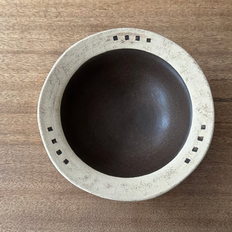 若生享志　トライポットボウル LB-3A (直径約20cm)