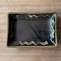 えのきだ窯 榎田智　長方皿 エ5F (約21.5×15cm)