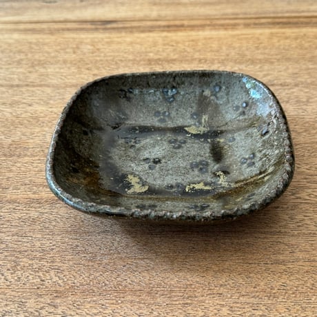 フジタ工作室　 四角皿 フ12C (約14×14cm)