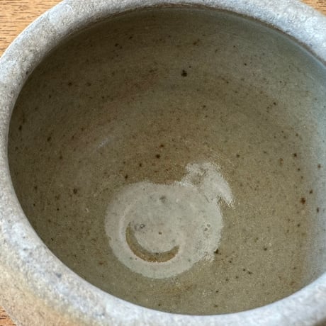 川尻製陶所　砂糖壷S 上膨れ サS上F